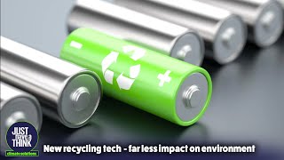 Battery recycling just got a whole lot better.