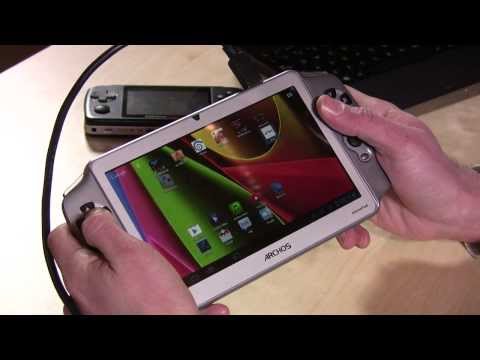 Original Archos Gamepad and Emulator Retro Games Review - Compared with the GCW Zero