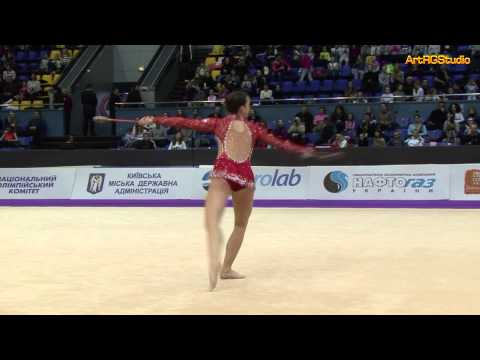 LINDTNER Sophia (AUT) Clubs - 2012 World Cup Kiev "Deriugina Cup" 2012-03-18 - HD1080