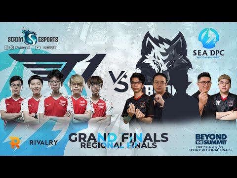 T1 vs BOOM Esports - DPC SEA 2021/22 Tour 1 - Grand Finals - Regional Finals - B05