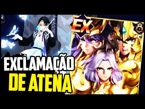 NOVO EX, 3 PERSONAGENS EM 1? E, se liga na NOVA SKIN do ALONE.. | Saint Seiya Awakening