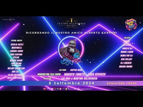 🎶 Albert One Memorial - 2° Edizione 🎶 8 Settembre 2024 - Teatro dell'Accademia di Fortunago (PV)