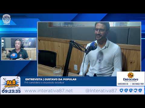 ENTREVISTA | GUSTAVO DA POPULAR, PRÉ-CANDIDATO A DEPUTADO ESTADUAL DE GOIÁS