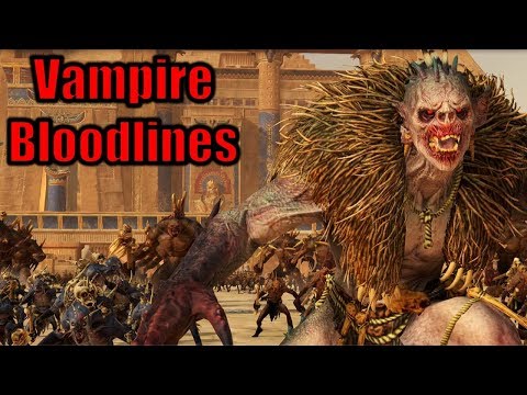New Vampire Counts Bloodlines Skill Trees + Abilities Overview - Total War Warhammer 2 Vampire Coast