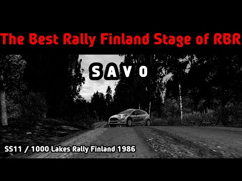 The BEST RALLY FINLAND STAGE of RBR:  S A V O