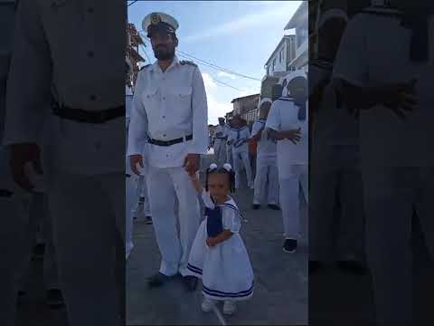 Mestre Brás e a Chegança de Taperoá em Saubara Bahia, por Bel Saubara (2023)