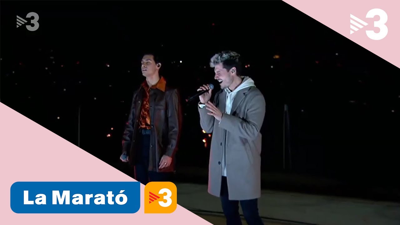 Miki Núñez i Alfred García canten Electricitat en un duet espectacular - La Marató de TV3