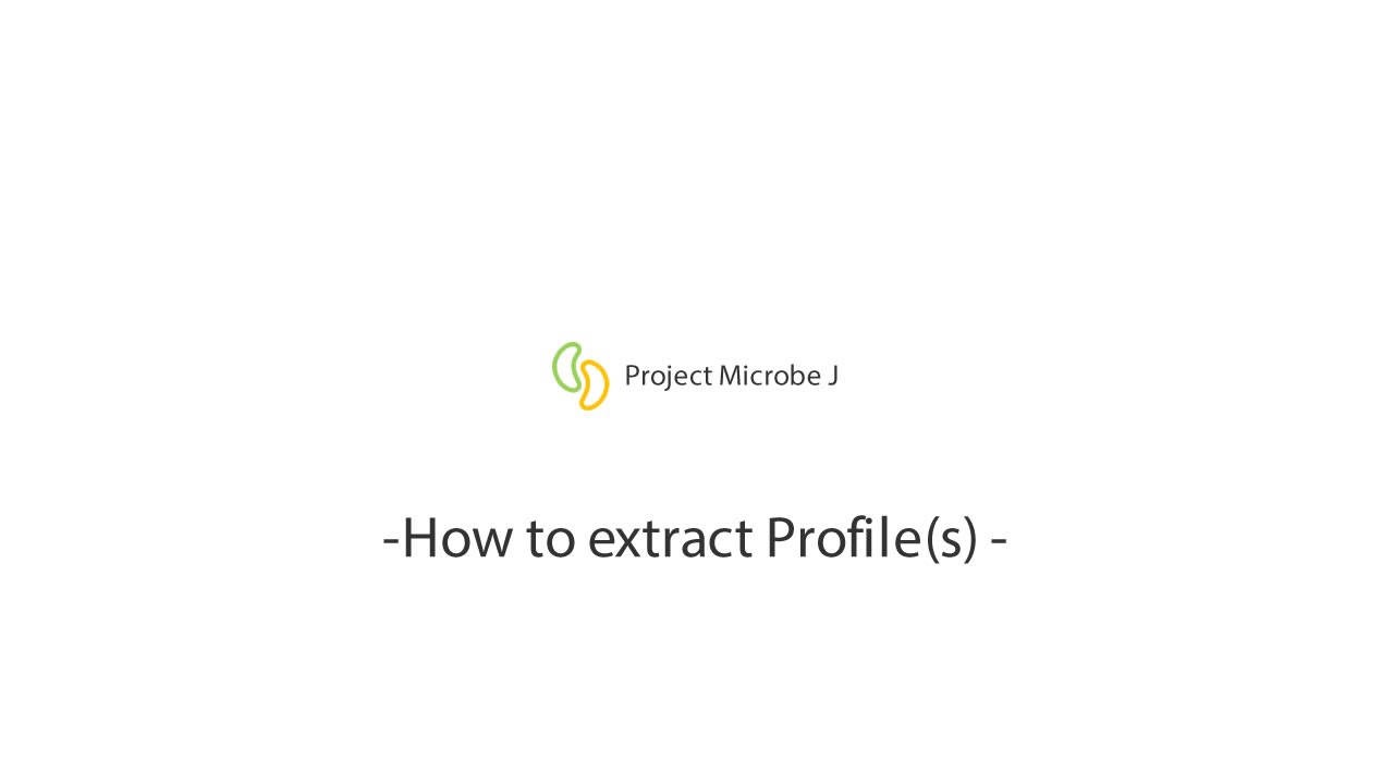 MicrobeJ - How to extract Profile(s)