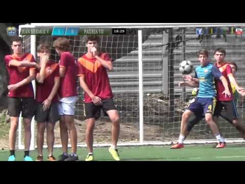 8 JEAN MERMOZ V vs PAIDEIA VII 0 - 9ª fecha A – zona Camp -  22-11-2015