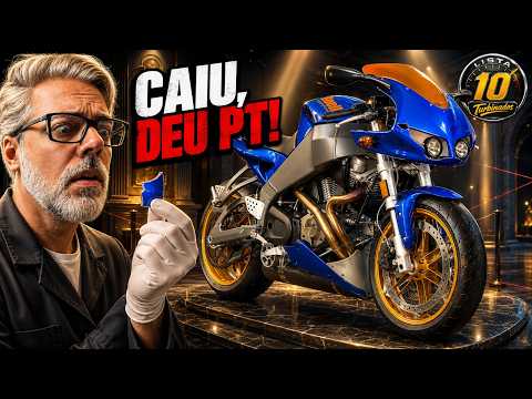 QUALQUER BATIDA É PT! 10 Motos com carenagens e peças tão caras que o conserto não compensa