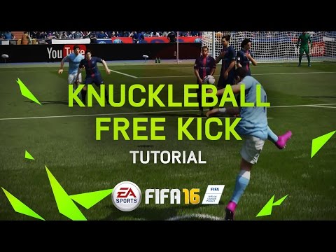 FIFA 16 | KNUCKLEBALL FREE KICK Tutorial