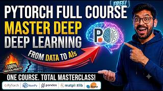 Learn PyTorch by Building 8 AI Projects | Deep Learning Full Course