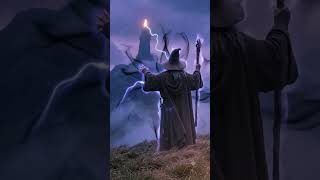 What spell is he casting?
