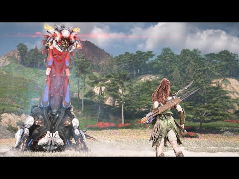 Defeating a TIDERIPPER in Horizon Forbidden West (Very Hard)