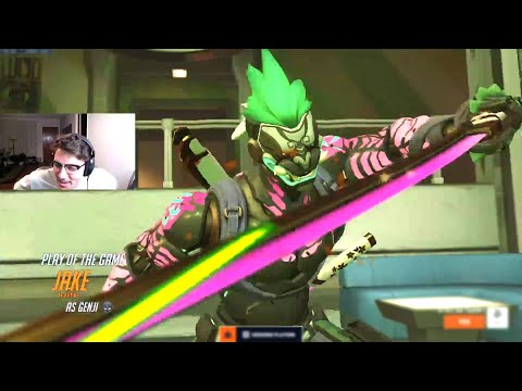 JAKE DOMINATING AS ECHO AND GENJI! - POTG! OVERWATCH 2 TOP 500 SEASON 7