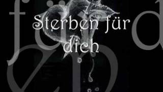 Sterben für dich - Lafee (Aleman &amp; Español )