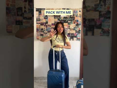 Pack With Me for a 5 Day Family Tripπ #minivlog #ytshorts #trending #asmr