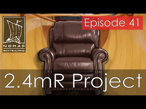 International 2.4mR Sailboat Project - Episode 41 - Designing the seating