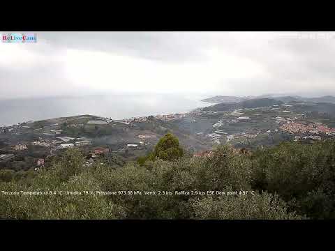 TimeLapse of 02/02/2026 in Terzorio (IM) #timelapse #webcam #livecam #italy #landscapes