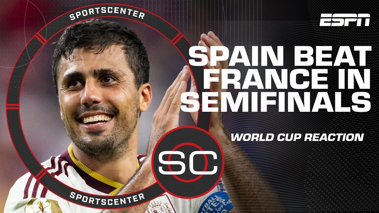 Geoff Cameron lauds Rodri’s performance after Spain beats France | SportsCenter