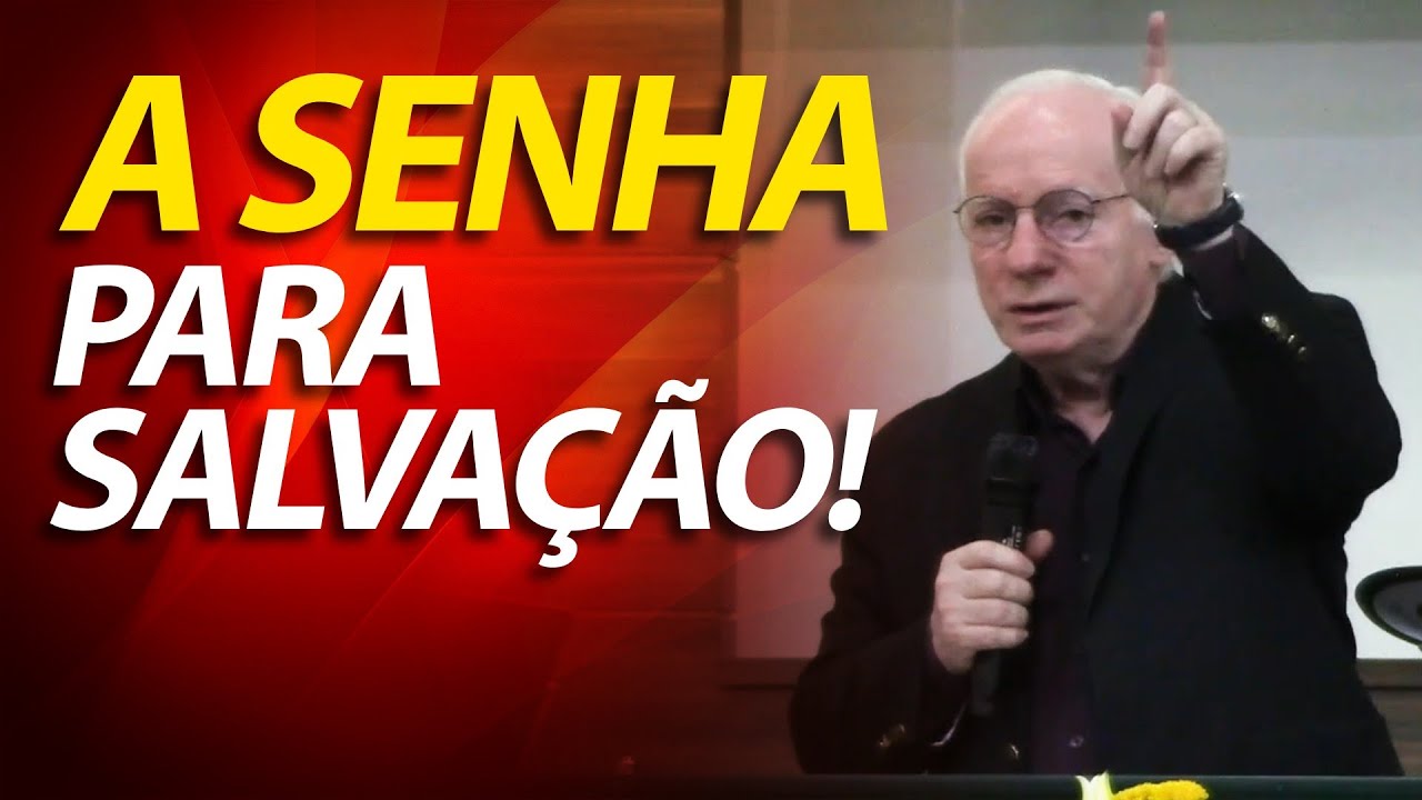 A Senha para a Salvação em Cristo! Pregação sobre Romanos 5:1 a 11 | Pastor Paulo Seabra