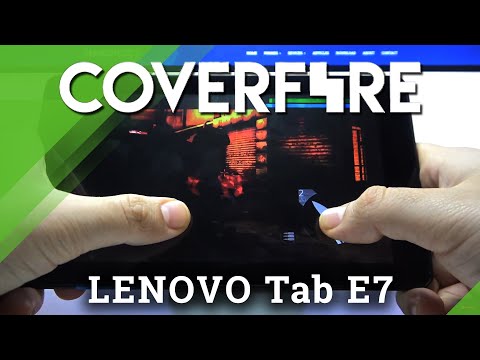 Lenovo Tab E7 - Cover Fire | 120FPS ?!