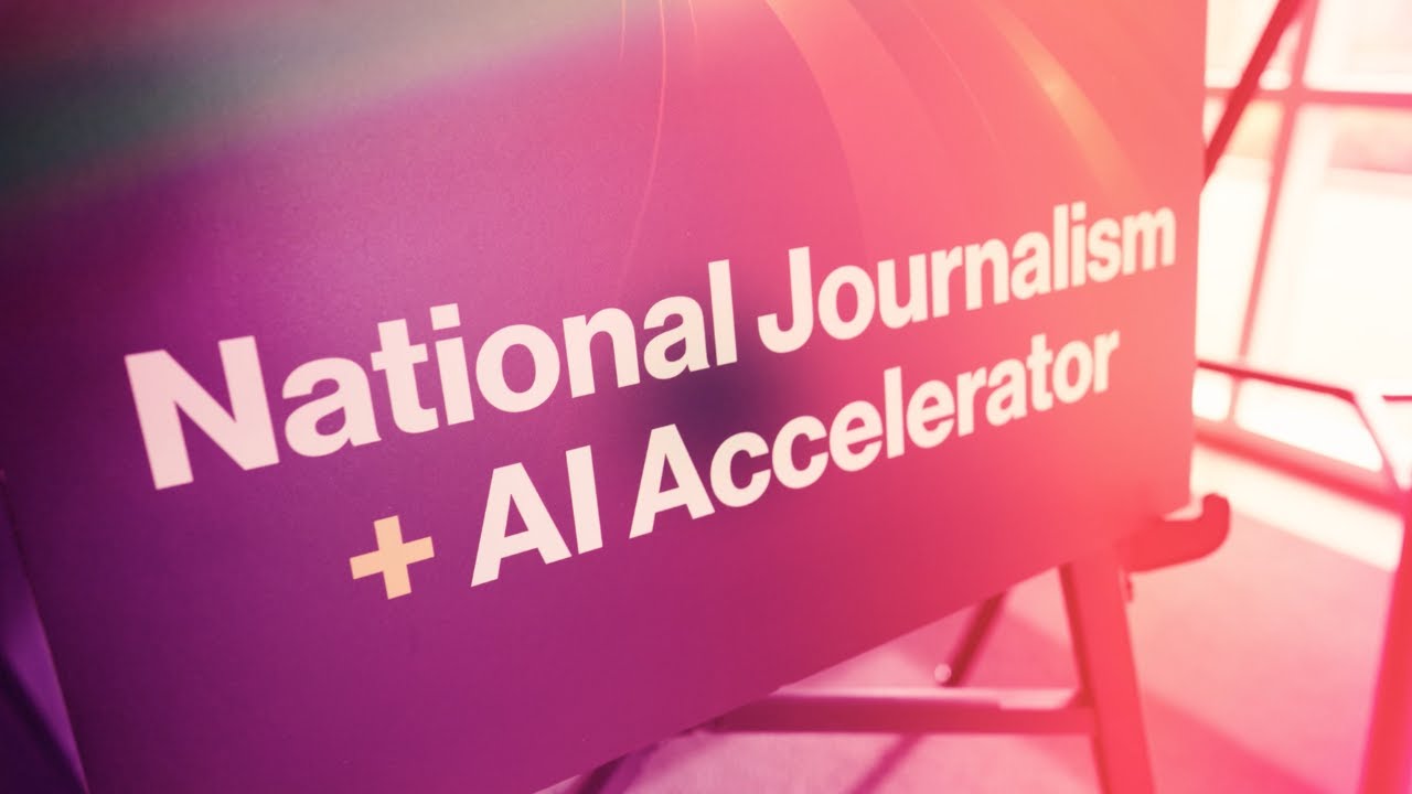 National Journalism + AI Accelerator highlights