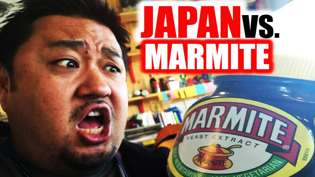 Japanese People Attempt to Eat Marmite Abroad in Japan