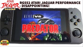 Anbernic RG552 - Atari Jaguar Performance - Disappointing!