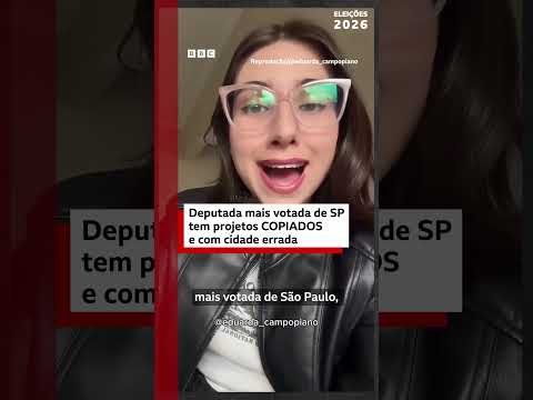 Deputada estadual mais votada de SP erra cidade em projeto de lei que repete texto de outro político