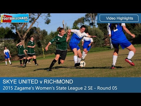 2015 FFV Womens Rd 05 - Skye United v Richmond