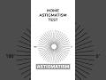 Home Astigmatism Test (Astigmatism Dial)