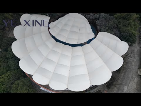 When fabric membrane structures meet the wild world