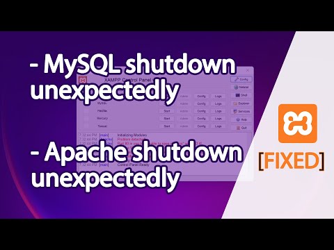 How To Fix Xampp Apache Shutdown Unexpectedly Port In Use By Hot Sex Picture