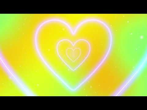 Heart Tunnel Loop Mood Lights  - TV Screensaver LED Light with sunset lamp LED 1 HOUR