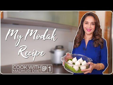 Madhuri Dixit making Ukadiche Modak | My Family Recipe | Madhuri Dixit Nene