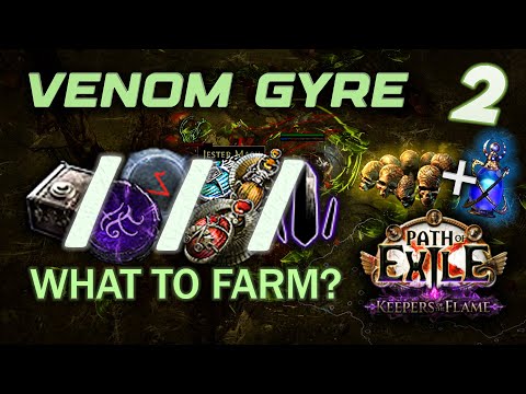 [3.27] Big Upgrades on Venom Gyre | Trying 4 Different Farming Strategies | Path of Exile 1 | Part 2