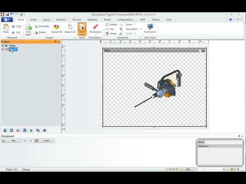 Pages3D - Getting Scene Statistics - zdjęcie
