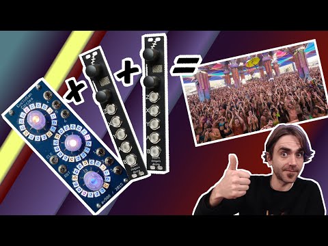 Super Simple Psytrance Kick and Bass Sequencing Trick for Eurorack Modular Synths