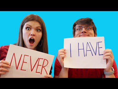We Play NEVER HAVE I EVER!  Maybe some tea...maybe not? | Audrey and Spencer