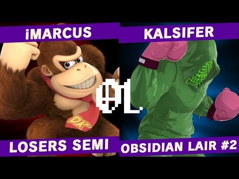 iMarcus(Donkey Kong) vs Kalsifer(Little Mac\Wolf) - LOSERS SEMI - OBSIDIAN LAIR #2