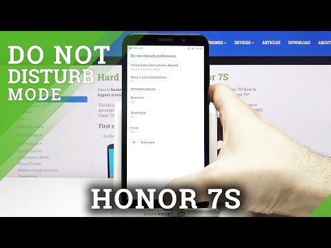 How to Activate Do Not Disturb Mode on HONOR 7S – Customize DND Mode