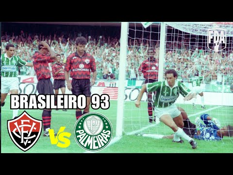 Vitória x Palmeiras (1993) – Final do Brasileirão! A primeira batalha pela taça
