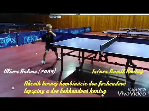 Trénink přípravky - Oliver Balvar (ročník 2009)