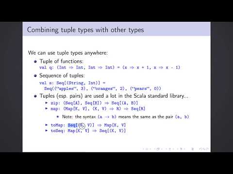 Functional programming, chapter 2: The functional approach to collections in Scala