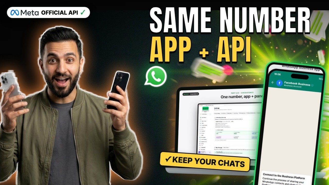 WhatsApp Coexistence setup tutorial — WaHamster