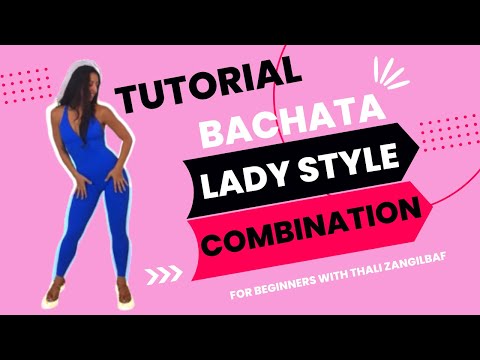 Bachata Lady Style Tutorial | short dance class | with Tali Zangilbaf | Dani j -Besame