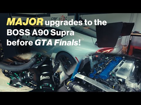 MAJOR upgrades to the BOSS A90 Supra before GTA Finals!