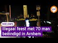Politie beëindigt groot illegaal feest in bos bij Arnhem | Omroep Gelderland