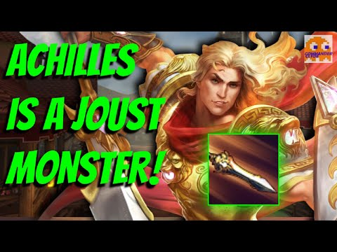 ACHILLES IS A RANKED JOUST MONSTER! | Ranked Joust Solo Q - Ep. 13 - SMITE Achilles Gameplay